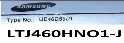 SAMSUNG , LTJ460HN01-J , LTJ460HW03-J , LD460BGC-C1 , UE46D5500 , UE46D6000 , 2011SVS46_5K6K_H1B_1CH_PV_LEFT72 , 2011SVS46_5K6K_H1B_1CH_PV_RIGHT72 , 2 ADET LED ÇUBUK