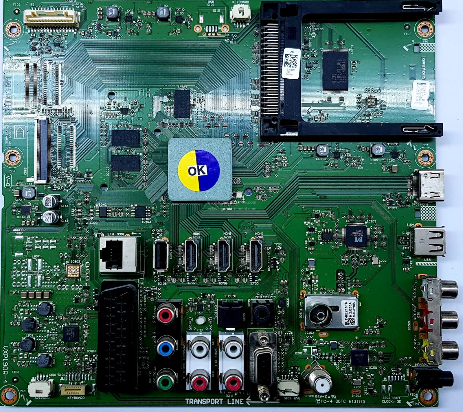 VXP190R-4 , E2CBZZ , ARÇELİK , LC550EUN-SF-F1 , B55-LW-9377 , Main Board , Ana Kart